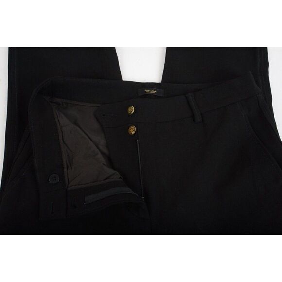 Massimo Dutti Women Pants Skinny Trousers EU 40 US 8 Black Slim Fit 5001/521 NWT - Picture 6 of 8